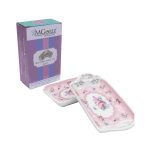 White Premium Ceramic Serving Tray Round Shape Pack Of 2 - Image 2