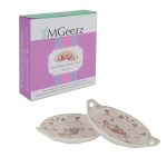 White Premium Ceramic Serving Tray Round Shape Pack Of 2 - Image 3
