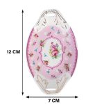 White Premium Ceramic Serving Tray Oval Shape Pack Of 2 - Image 2