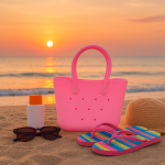 All set Tote Eva Bag Pink
