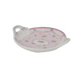 White Premium Ceramic Serving Tray Round Shape Pack Of 2 - Image 4