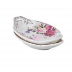 White Premium Ceramic Serving Tray Oval Shape Pack Of 2 - Image 6