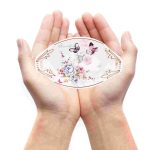 White Premium Ceramic Serving Tray Oval Shape Pack Of 2 - Image 3