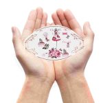 White Premium Ceramic Serving Tray Oval Shape Pack Of 2 - Image 3