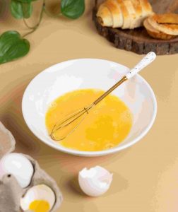 Abstract Golden ceramic stainless steel Durable Utility Whisking ( Pack Of 4) - Image 6