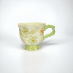 Ceramic Tulip Cup CY-543 Green - Image 4