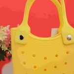 Waterproof Silicone Tote Bag Lightweight & Washable 009 ( Yellow ) - Image 2