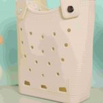 Waterproof Silicone Tote Bag Lightweight & Washable 009 ( White ) - Image 2
