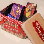 Thank You Gift Tin Box Red - Image 3