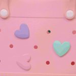 Waterproof Silicone Tote Bag Lightweight & Washable 006 ( Light Pink ) - Image 2