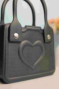 Waterproof Silicone Tote Bag Lightweight & Washable 001 ( Black ) - Image 2