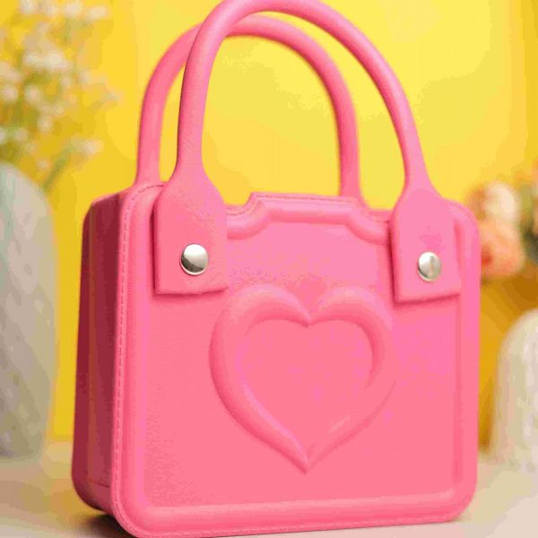 Waterproof Silicone Tote Bag Lightweight & Washable 001 ( Light Pink )