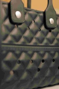 Waterproof Silicone Tote Bag Lightweight & Washable 007 ( Black ) - Image 2