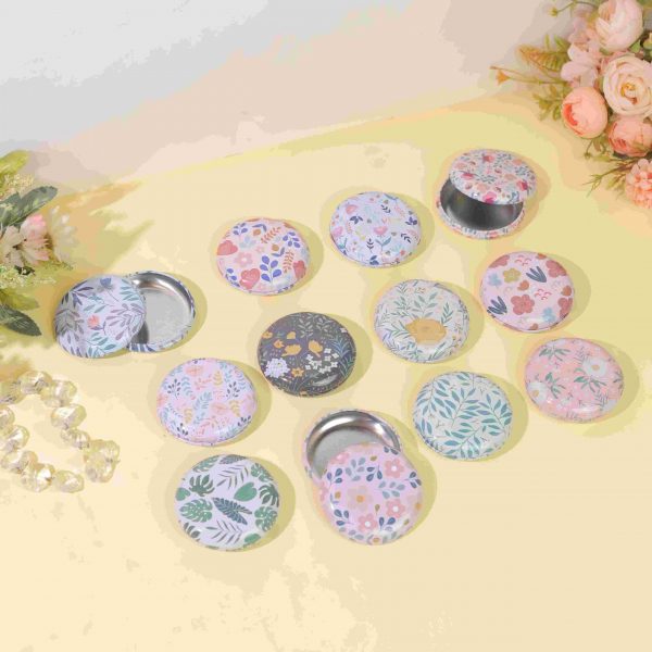 Floral Pattern Mini Storage Containers pack of 12