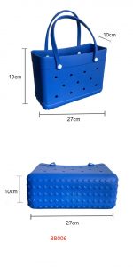 Waterproof Silicone Tote Bag Lightweight & Washable 006 ( Light Brown ) - Image 3