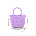 All set Tote Eva Bag Purple - Image 2