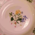 Floral Harmony Porcelain Plate Set Of 2 - Image 2