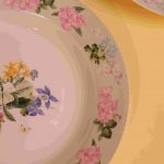 Floral Harmony Porcelain Plate Set Of 2 - Image 4