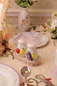 Fruit salt and pepper shakers