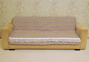 English Grey Floral design Sujni/Sofa Cover - Image 6