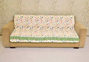 Classy Abstract design Green Sujni/Sofa cover - Image 6