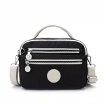 Mindesa Nylon Bag Handbag Crossbody Bag No. 8642 Black