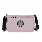 Mindesa crossbody bag convenient bag portable nylon bag No. 8660 Purple