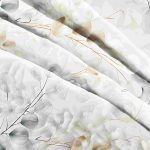 King Size Quilt Set, 3-Piece Lightweight Soft Bedspread Coverlet (104x90 in) with 2 Pillow Shams (20x36 in) for All Season, Tulip with cream - Image 4