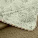 King Size Quilt Set, 3-Piece Lightweight Soft Bedspread Coverlet (104x90 in) with 2 Pillow Shams (20x36 in) for All Season, Dul Green - Image 3