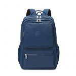 Mindesa High Quality Men And Women Large Capacity Lightweight Nylon Best Fashion Leisure Laptop Backpack School Bag 8766 NAVY BLUE