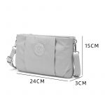 Mindesa Nylon High Quality Best Fashion Bag Shoulder Bag Crossbody Bag Sling Bag Waterproof 8755 Black - Image 2