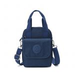 Mindesa Nylon Bag Handbag Crossbody Bag No. 8763 Navy Blue
