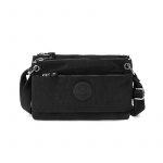 Mindesa Nylon High Quality Best Fashion Bag Crossbody Bag Sling Bag Waterproof 8762 Black