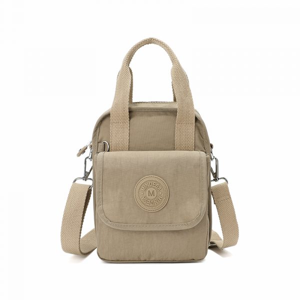 Mindesa Nylon Bag Handbag Crossbody Bag No. 8763 Khaki