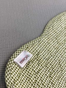 Classy Contemporary Floral Green Quilted Sofa Cover/ Sujni � 137 - Image 7