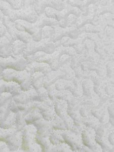 Classy Contemporary Patterned Checkered Green Quilted Chair Cover/ Sujni - Image 4