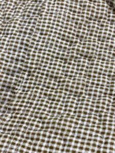 Classy Contemporary Floral Light Brown Quilted Sofa Cover/ Sujni - 136 - Image 9