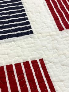 Classy Contemporary Patterned Checkered Red Quilted Sofa Cover/ Sujni - Image 5